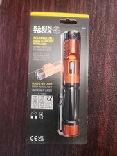 Klein Tools 56040 Rechargeable Focus Flashlight With Laser - Orange