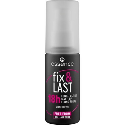 essence | Fix & Last 18H Long-Lasting Makeup Fixing Spray | All-Day clear 