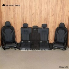 Sedili sportivi BMW Serie 5 G30 interni riscaldamento Alcantara Rhombicle...