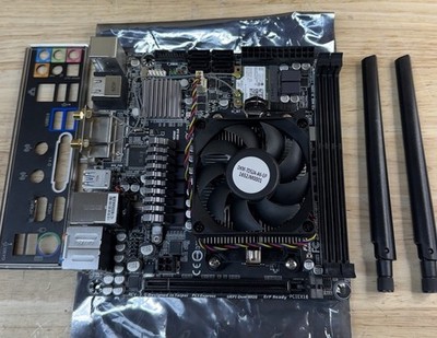   Gigabyte GA-F2A88XN-WIFI AMD FM2 Motherboard W/ AMD A8-7600 + WIFI Mini ATX