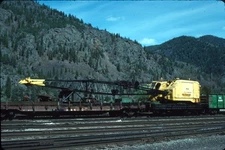 MRL Montana Rail Link piledriver 10030 - 3/4  roster view - 1989   12/25 P15-6