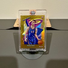 2024-25 Topps Finest Nikola Topic RC True Gold Rookie Refractor /15 SP SSP Rare