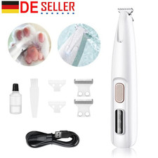 Elektro Pfoten Pfotentrimmer Hundeschermaschine für Hunde Katze Extra Leise NEU!