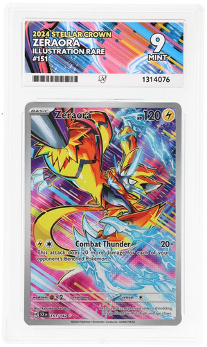 Zeraora graded ACE 9 for sale on eBay