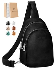 Vantamo Crossbody Sling Bags for Women, RFID  Anti-Pickpocket Clip Cross Bod...