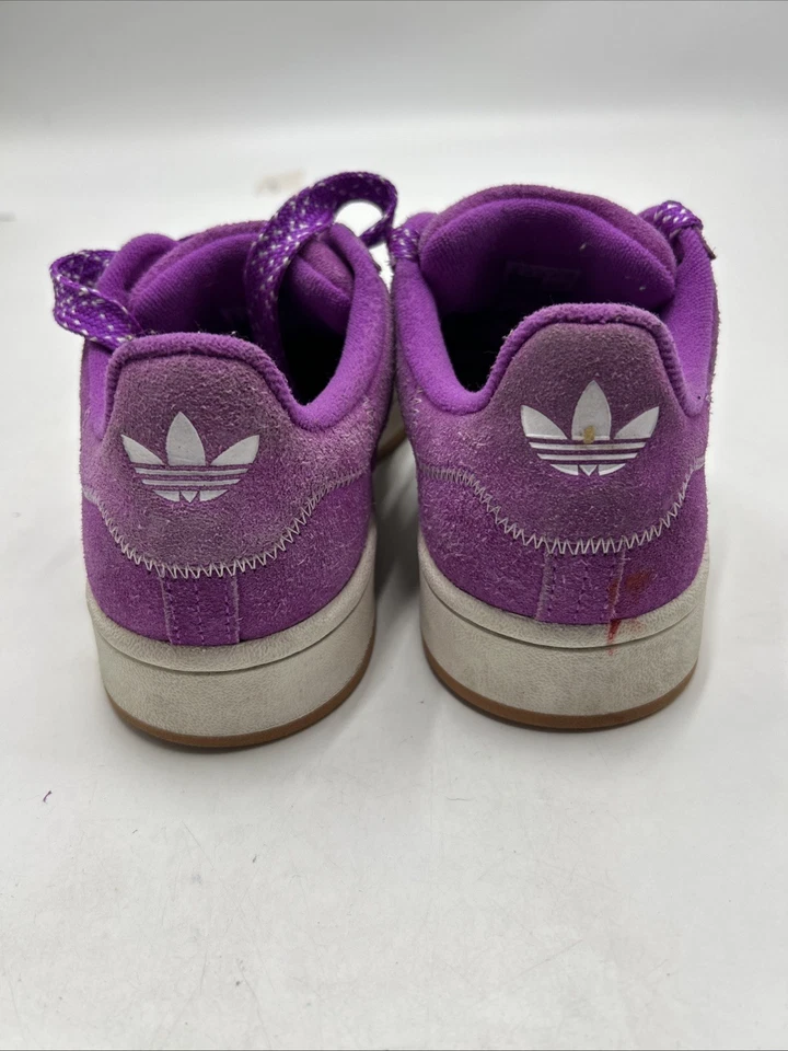 Women's Adidas Campus 00s Classic Shoes Size 10 Purple & White IF9616 - Image 3 of 4