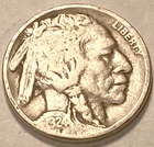 1924 P Buffalo Nickel AU / BU NO RESERVE  *J1876