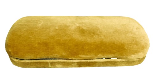 Gucci Green Velvet Eye Case Hard Shell Authentic Regular Size Glasses Holder