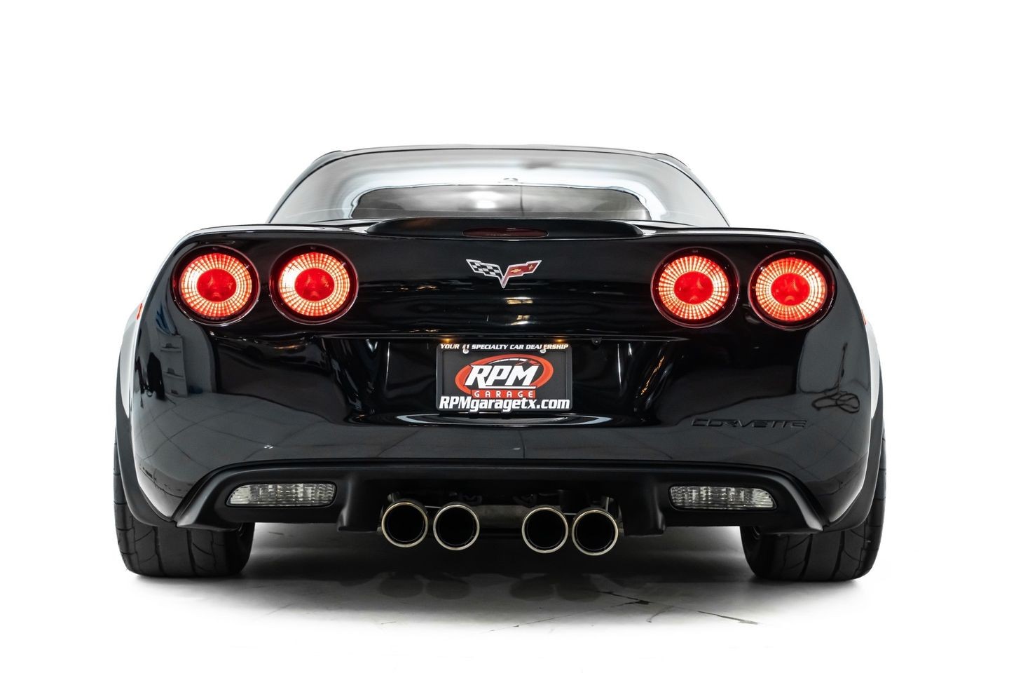 2008 Black Chevrolet Corvette   | C6 Corvette Photo 4