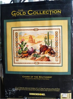 OOP Vintage Dimensions ''Charm of the Southwest'' #3883 Gold Collection NEU 1998