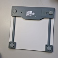 Beurer 203 Slate, Glaswaage in Schieferoptik, extra große LCD-Anzeige, 150 kg Tr