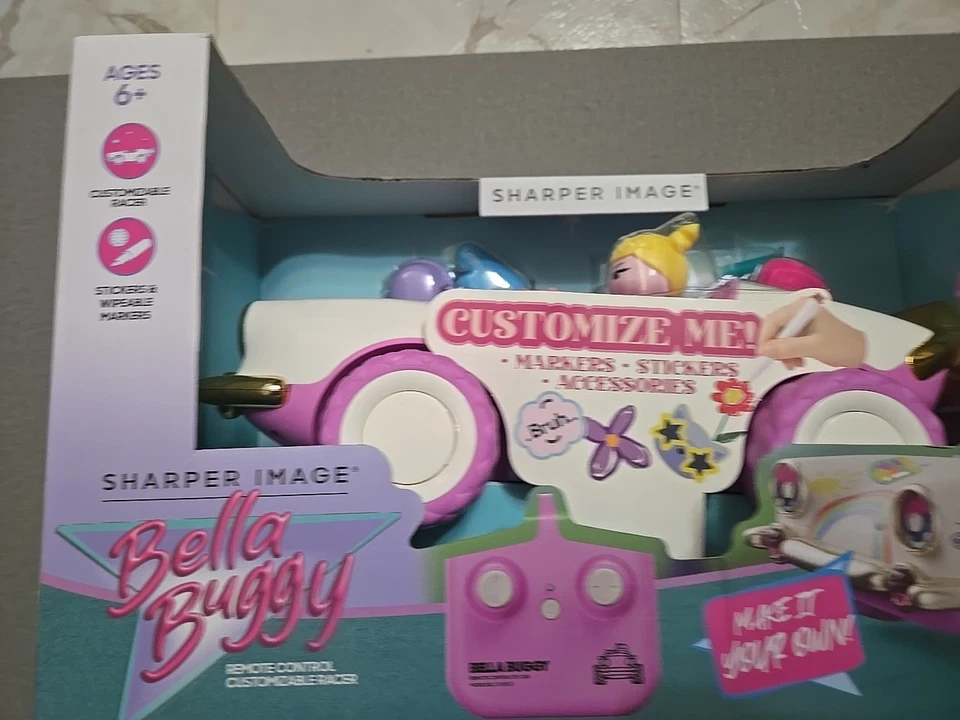Sharper Image Bella Buggy Doodle RC Car 50+ Stickers  - Image 3 of 4