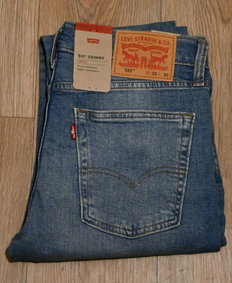 Levis 510 Skinny Stretch Jeanshose Herren W32L30#47
