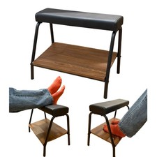 Double Step Footrest Under Desk Versatile Foot Stool Ottoman for Comfortable ...