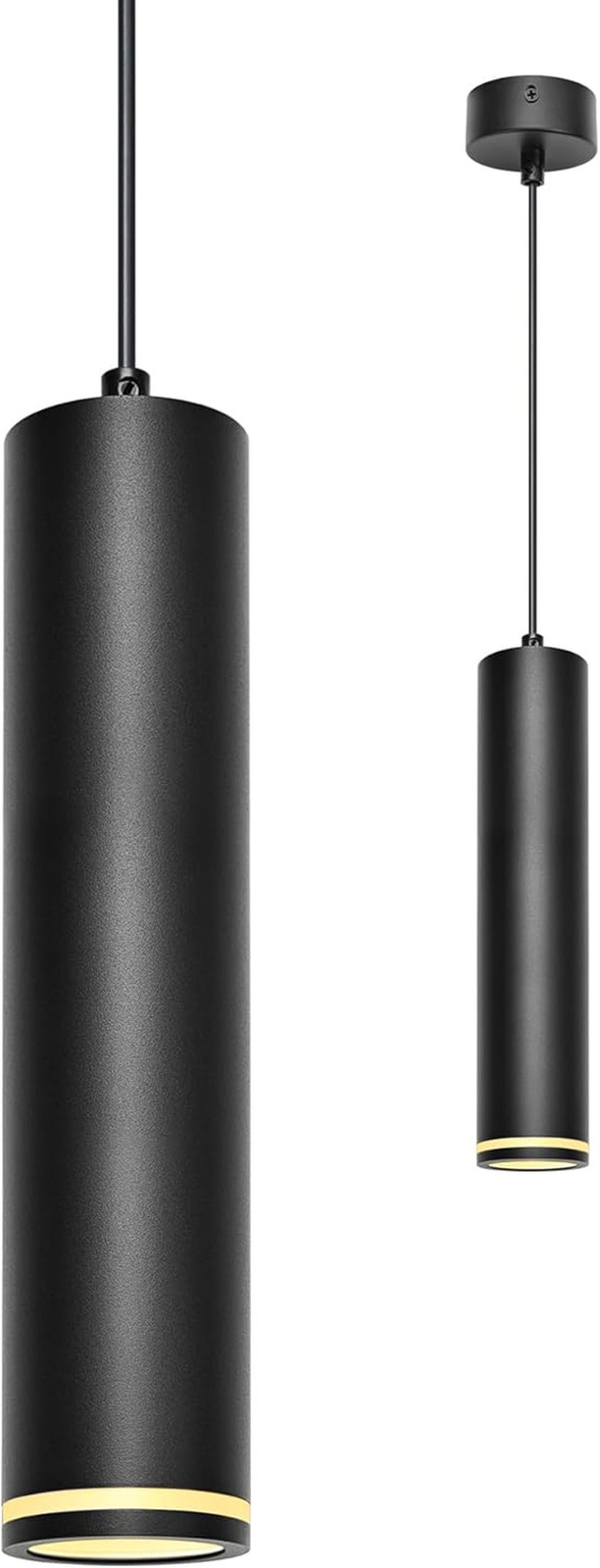 Lampadario a Sospensione Moderno 30Cm, Lampada a Sospensione Con Portalampada GU