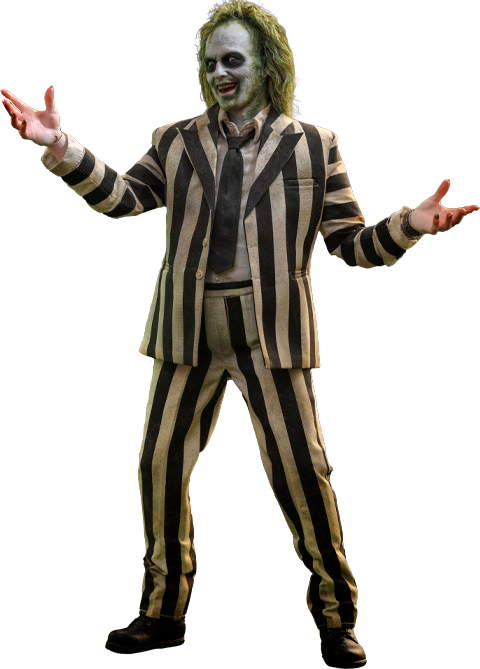 Michael Keaton Beetlejuice 2024 Tim Burton Sixth Scale figure Hot Toys MMS767 - Image 4