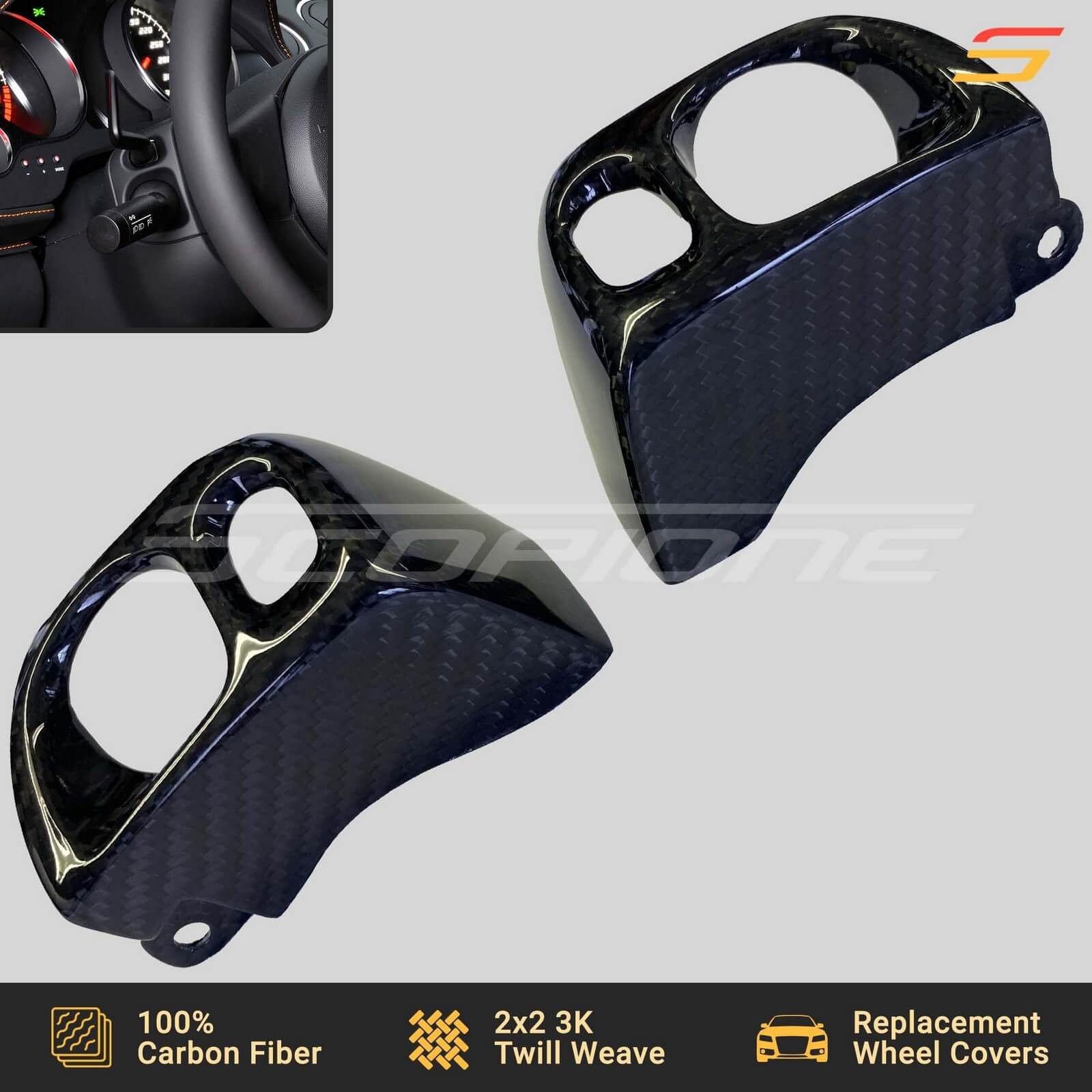 Lamborghini Gallardo Steering column cover P/N 400953561B