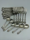 Gorham Strasbourg .925 Sterling Forks, Knives & Spoons c1897- 884 grams