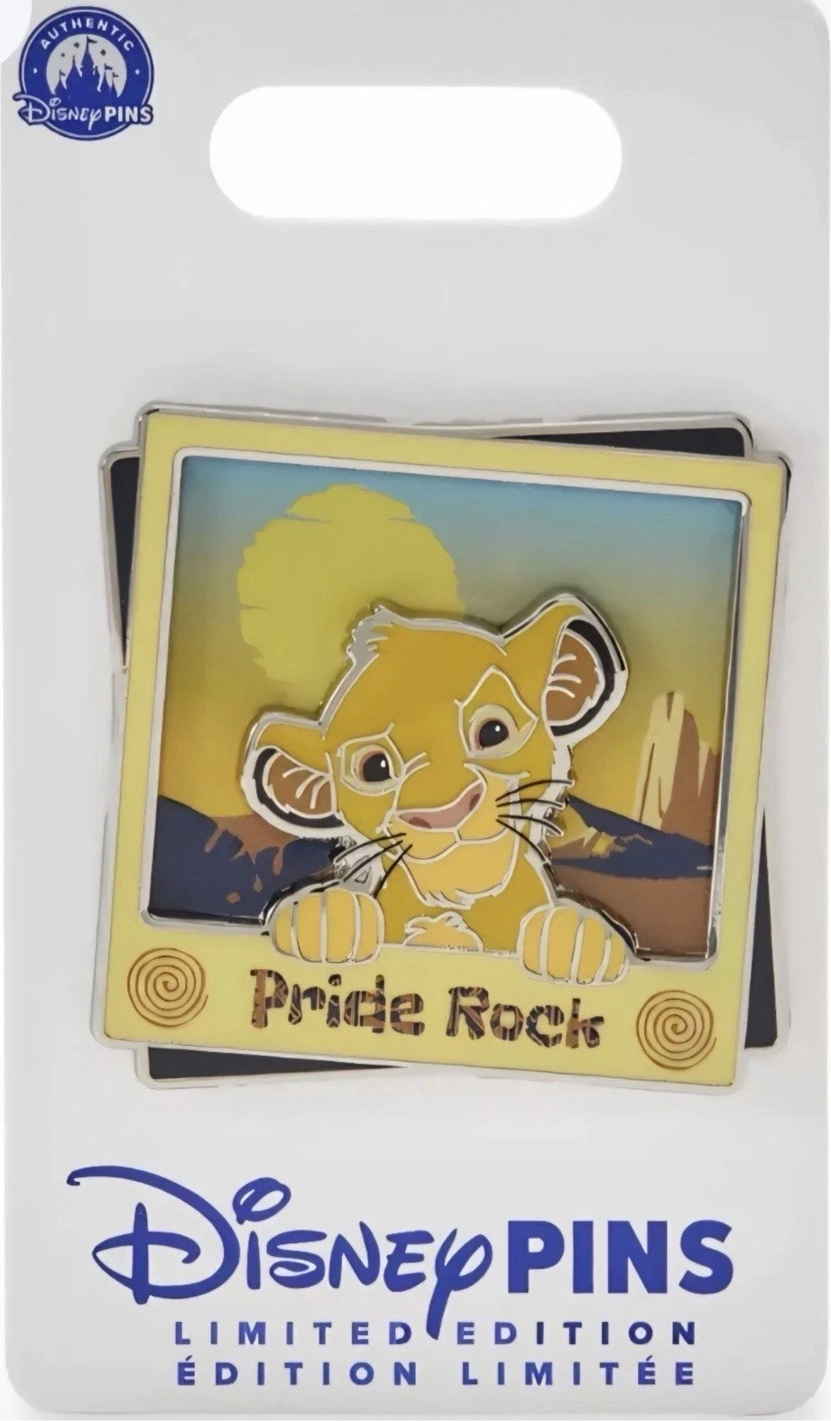 Disney Destination April Pride Rock Simba The Lion King LE 2000 Pin NOC PRESALE