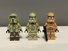 LEGO Star Wars Minifigures Kashyyyk Clone Troopers & Geokoshin Clone Trooper Lot