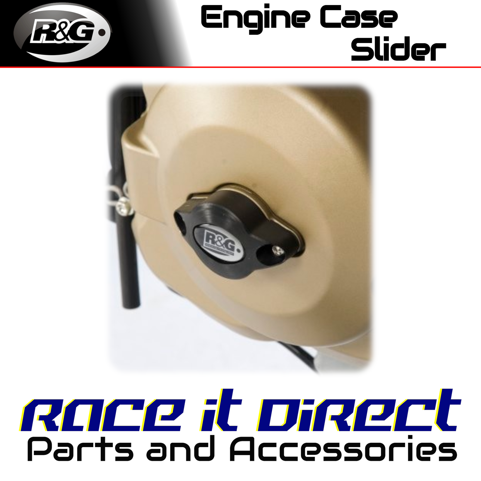 R&G - ECS0049BK - Engine Case Sliders