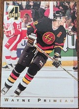 1994 CLASSIC 4 SPORT WAYNE PRIMEAU OWEN SOUND PLATERS CARD #131