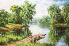 Cross Stitch Kit Luca-S - A very nice place, B548