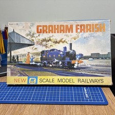Rare Vintage Graham Farish Train Set NPS1 GER Blue Loco Passenger Set