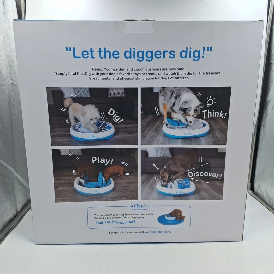 Juguete de excavación iDig Stay para perros y cachorros de estimulación circular Ifetch Foto 2 de 4