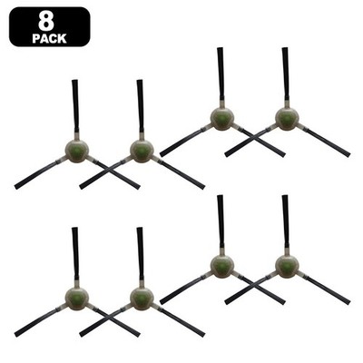 8 Stück Seitenbürste für MAMNV T7S für JIKA T7S für Teendow T7S T12S Staubs