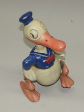 ORIGINAL 1930S WALT DISNEY DONALD DUCK CELLULOID WIND-UP TOY 5 1/2
