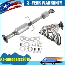 Front & Rear For Hyundai Sonata 2.4L Catalytic Converter 2011-2015 - Direct Fit