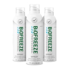 Biofreeze Professional Pain Relief 360 Degree 4oz Spray Pack of 3 