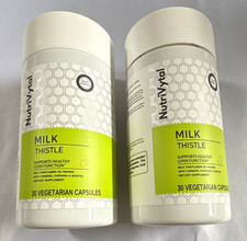 NutriVital Milk Thistle Capsules Liver Health...