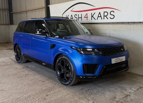 Range Rover Svo Blue RARE 2019 SVO BLUE RANGE ROVER SPORT 3.0 SDV6 PAN ROOF HUGE SPEC 1 ...