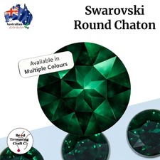 Swarovski 1201 - Fancy Round Stones - 27mm - 1 piece per pack - Vintage