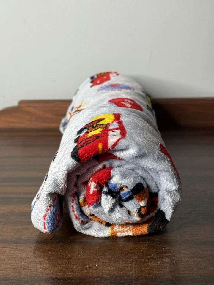 Disney Baby CARS Manta Niño Polar 40" x 30" Felpa Tiro Años 90 Y2K RARO DIFÍCIL DE ENCONTRAR Foto 4 de 4