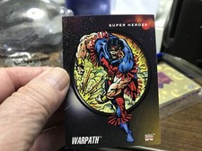 1992 SKYBOX MARVEL UNIVERSE SERIES 3 # 52 WARPATH