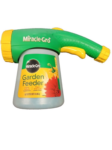 Miracle-Gro Sprayer Garden Feeder Includes Plant Food Mixer Hose ...