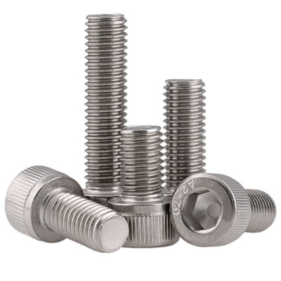 Socket Cap Screws Hex Head A2 Stainless Allen Bolts M1.4 1.6 2 2.5 3 4 5 6