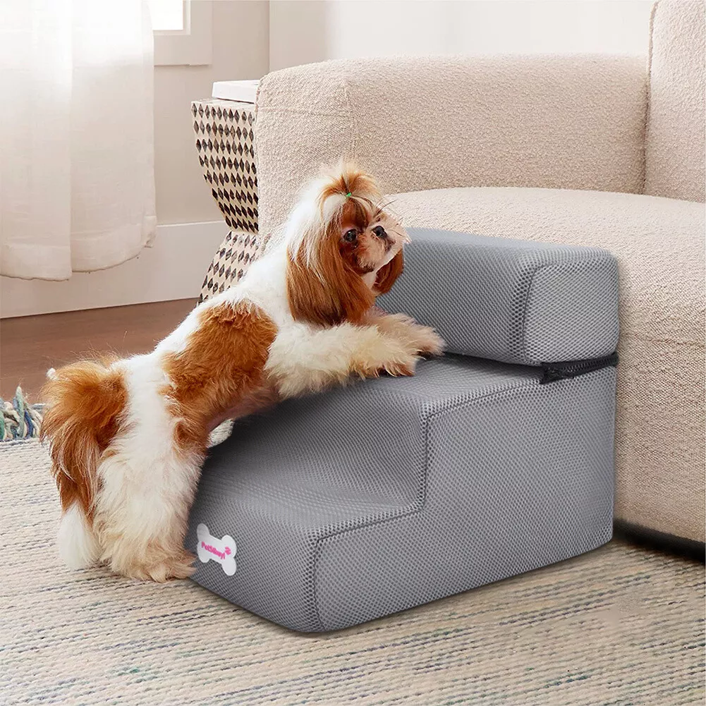Steps to help dogs get on bed 2025