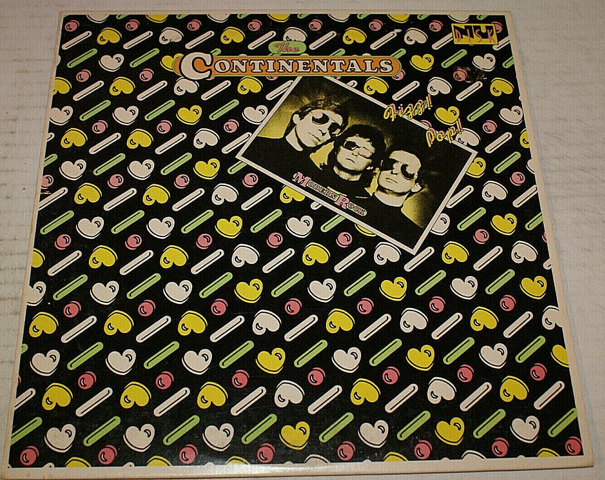 英7” Continentals Fizz Pop (Modern Rock) / (I Lost My Love On A) 747 SCBS7476PROMO CBS プロモ /00080 The Continentals: Fizz! Pop! Modern Rock (Epic Nu-Disk EP