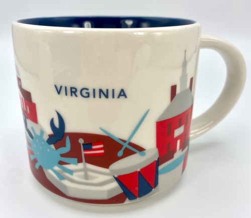 Starbucks VIRGINIA You Are Here Collection Coffee Mug Cup 14 oz 2013 - Picture 11 of 11