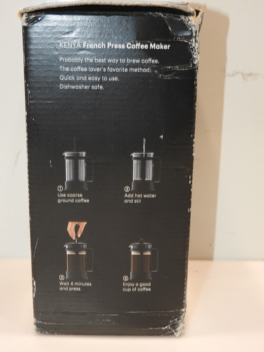 Bodum Coffee Maker Kenya French Press, 1.0 Litre, Black, 1788-01 - Picture 6 of 6
