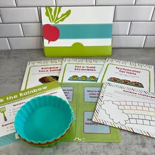 Raddish Kids Eat the Rainbow Cooking Set – Includes Tartlets, Recipes NO PATCH