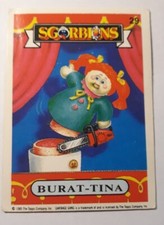 CARD SGORBIONS 1985 BURAT-TINA  N. 29