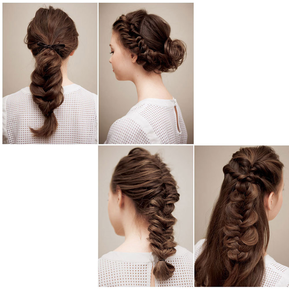 Fish Bone Hair Braiding French Braid Tool Roller Magic Twist Styling