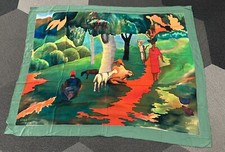 Paul Gauguin Hand Painted Silk Scarf Idas y Venidas Museo Thyssen-Bornemisza