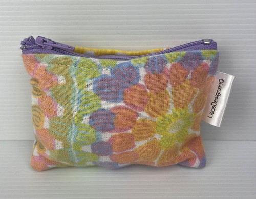 Cute Pink Fabric Credit Card Pouch Case Holder Mini Australian Handmade 10 x 8cm - Bild 22 von 22