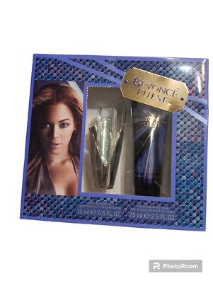 Beyonce Pulse Perfume Set Perfume 15 ml Body Milk 75ml New